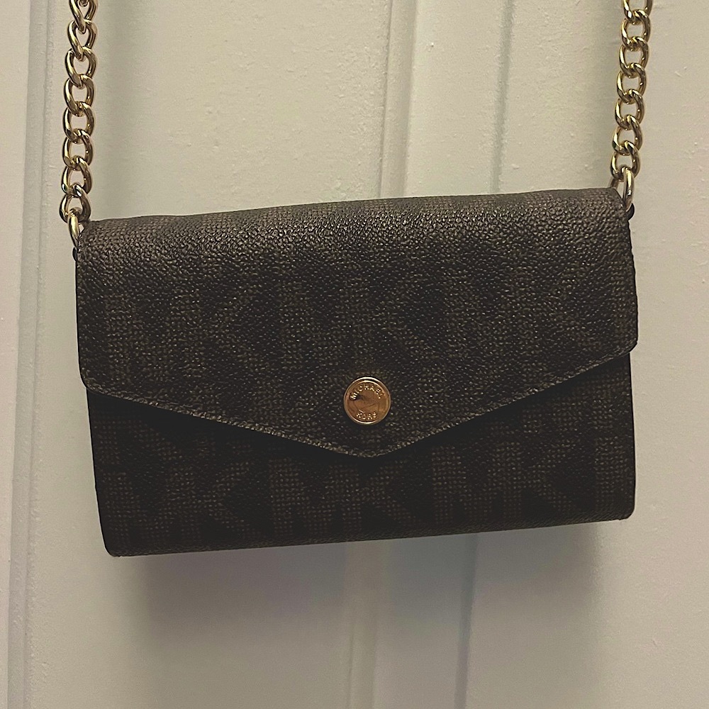 Michael Kors Brown Logo Purse